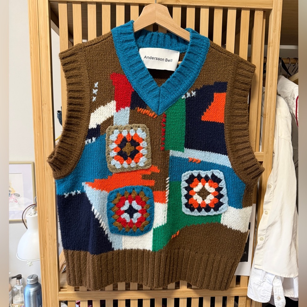Authentic Anderson Bell Sweater Vest, Size - Small ( fits to Medium too)